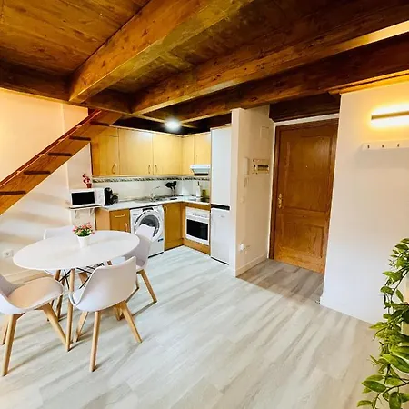 アパート El Atico Nuevo En El Centro Con Ascensor, Garaje, Aire Acondicionado Y Wifi ビエスカス