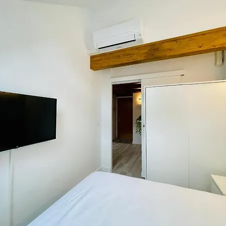 아파트 El Atico Reformado Con Aire Acondicionado En El Centro, Ascensor, Garaje Y Wifi